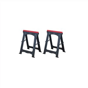 2pcs پلاسٹک فولڈ ایبل سور ہارس سیٹ 700lbs