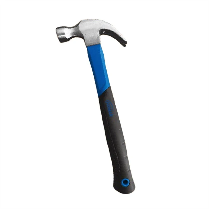 Carbon Steel Claw Hammer with TPR Plastic handle