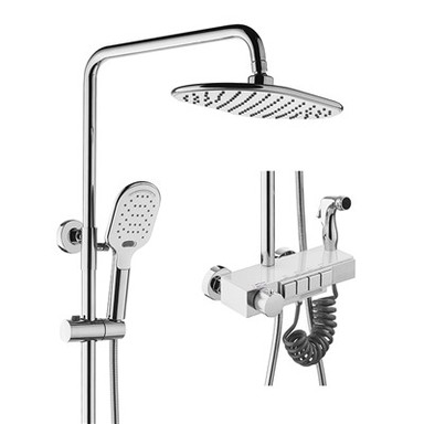 بے نقاب روایتی تھرموسٹیٹک شاور سیٹ